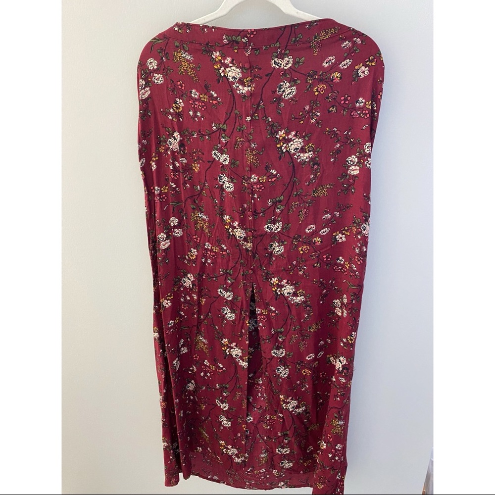 Floral maxi skirt
